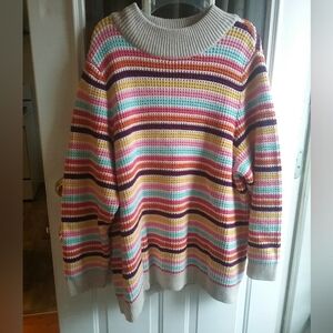 Striped Multicolor Women's Sweater